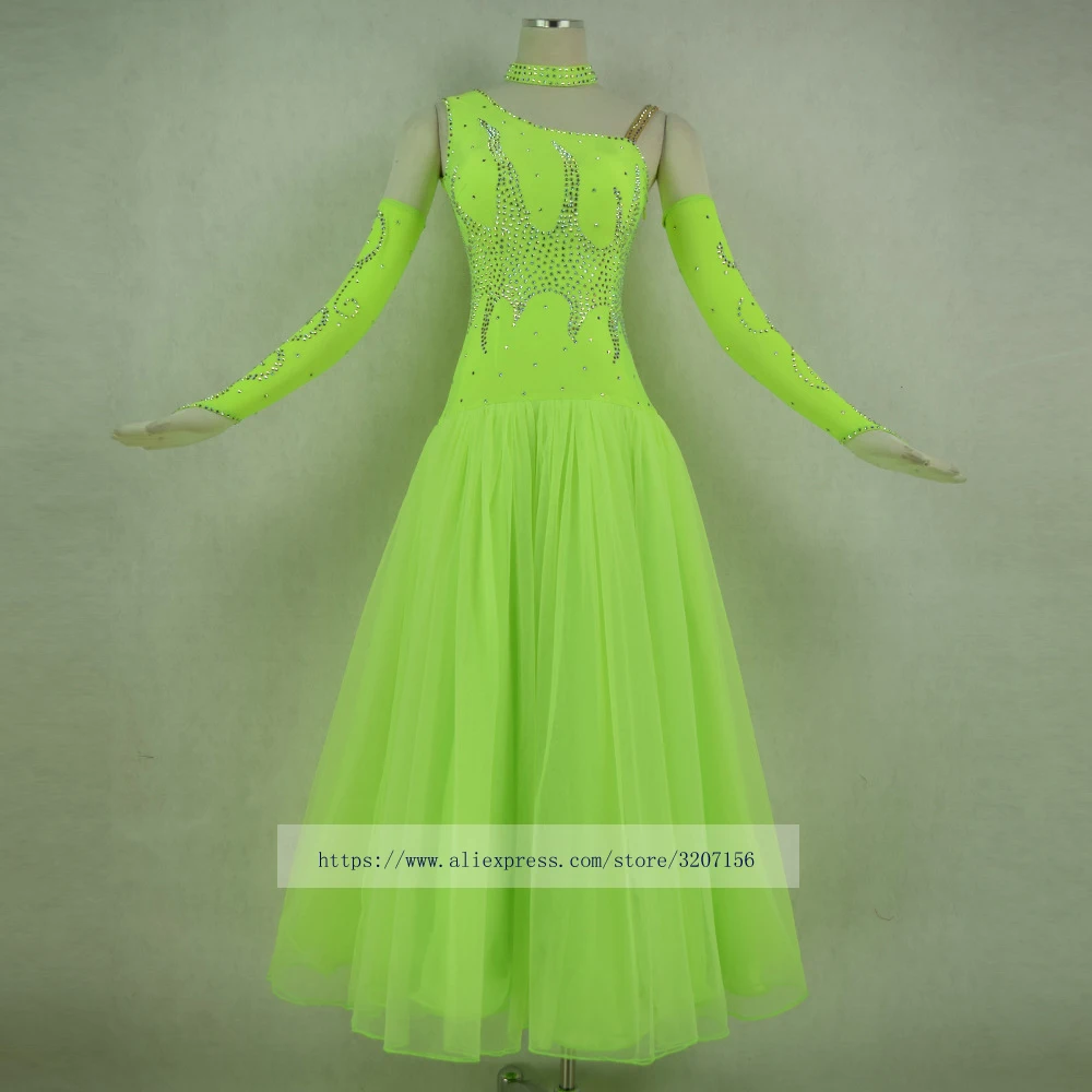 Ballroom Dance Dress Modern Waltz Standard Competition Rhinestone Dress/ Ballroom Dance Competition Dresses
Ballroom Dance Dress Modern Waltz Standard Competition Rhinestone Dress/ Ballroom Dance Competition Dresses