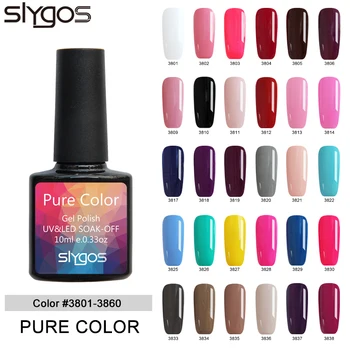 SLYGOS 10ML Soak Off UV Nail Gel Polish Pure Gel Polish Long Lasting UV Nail Polish DIY LED UV Curing Nail Lacquers Varnish
SLYGOS 10ML Soak Off UV Nail Gel Polish Pure Gel Polish Long Lasting UV Nail Polish DIY LED UV Curing Nail Lacquers Varnish