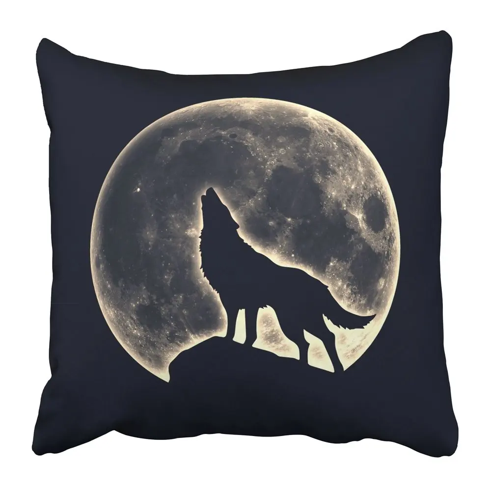 Throw Pillow Covers Print Black Howling Full Moon Wolf Native Magic American Pagan Totem Square Hidden Zipper Pillowcase
Throw Pillow Covers Print Black Howling Full Moon Wolf Native Magic American Pagan Totem Square Hidden Zipper Pillowcase