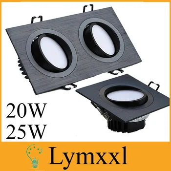 Square Cob Led Downlights Dimmable 20w 25w Led Fixture Ceiling Spot Lights Lamp Led Bulb AC85-265V + Driver Natural White 4500k 
Square Cob Led Downlights Dimmable 20w 25w Led Fixture Ceiling Spot Lights Lamp Led Bulb AC85-265V + Driver Natural White 4500k