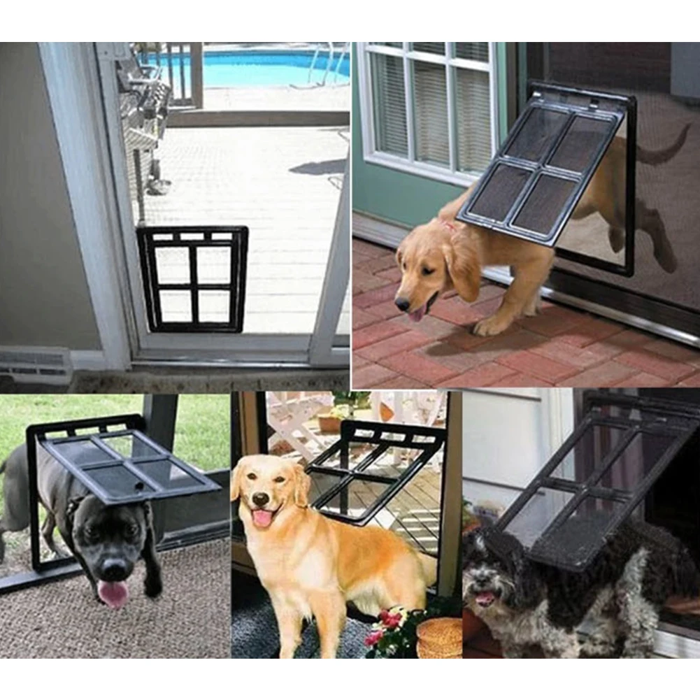 Gate Puppy Lockable Home Easy Install 2 Way Accessories Fold Resistant Safe Flap Cat Dog Pet Door Frame Doghole Animals
Gate Puppy Lockable Home Easy Install 2 Way Accessories Fold Resistant Safe Flap Cat Dog Pet Door Frame Doghole Animals