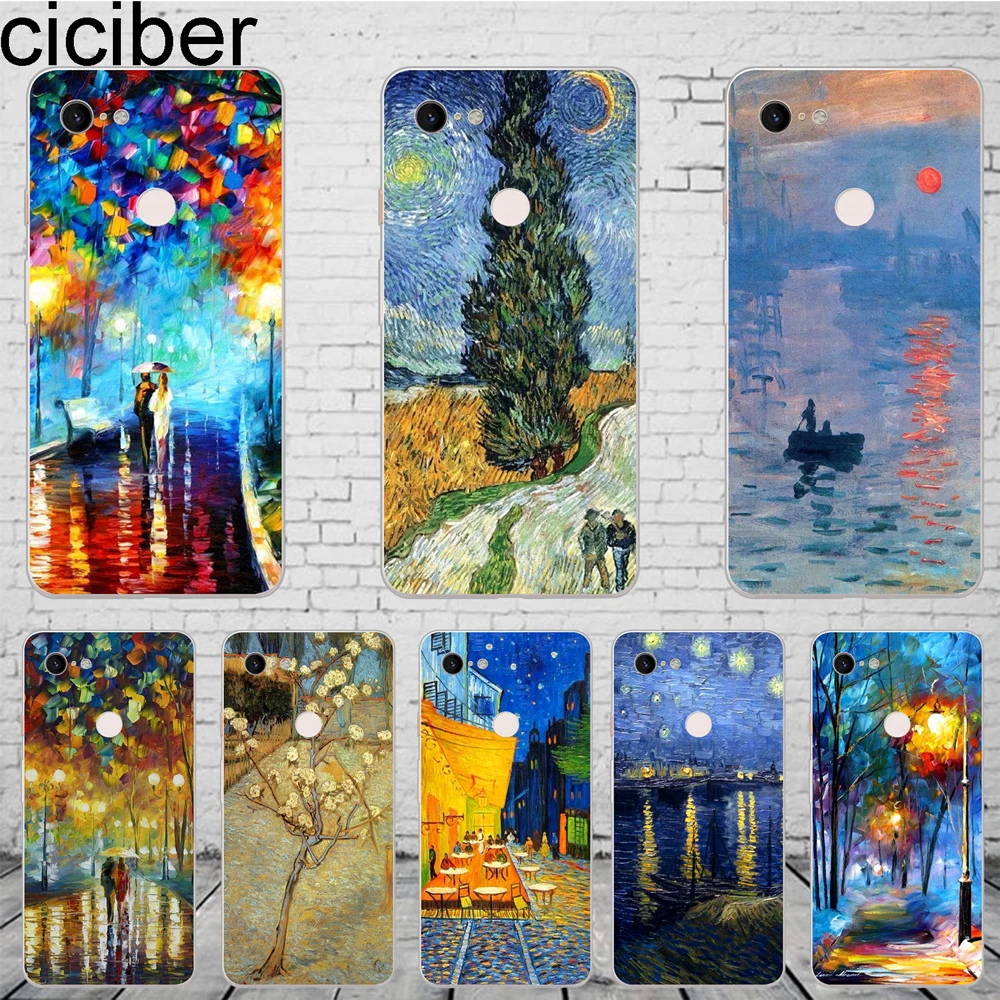 ciciber Art Van Gogh Oil Painting Phone Case For Google Pixel 3 2 XL Soft Silicone TPU Cover for Pixel 3XL 2XL Coque Funda Capa
ciciber Art Van Gogh Oil Painting Phone Case For Google Pixel 3 2 XL Soft Silicone TPU Cover for Pixel 3XL 2XL Coque Funda Capa