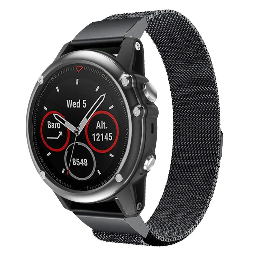 Milanese Loop Stainless Steel Mesh Replacement Bracelet Strap for Garmin Fenix 5x Fenix 3 Smart Watch Small Large 9.26
Milanese Loop Stainless Steel Mesh Replacement Bracelet Strap for Garmin Fenix 5x Fenix 3 Smart Watch Small Large 9.26