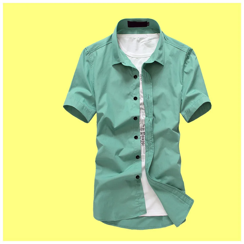 New 2019 Fashion Summer Special offer wear 10 color candy color man short sleeve pure color Casual Slim Fit teenagers shirt men
New 2019 Fashion Summer Special offer wear 10 color candy color man short sleeve pure color Casual Slim Fit teenagers shirt men