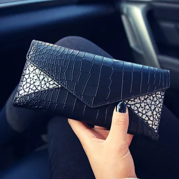 Women Black Wallets High Quality PU Leather Wallet Female Hasp Fashion Alligator Long Women Purse With Note Compartment st0179
Women Black Wallets High Quality PU Leather Wallet Female Hasp Fashion Alligator Long Women Purse With Note Compartment st0179