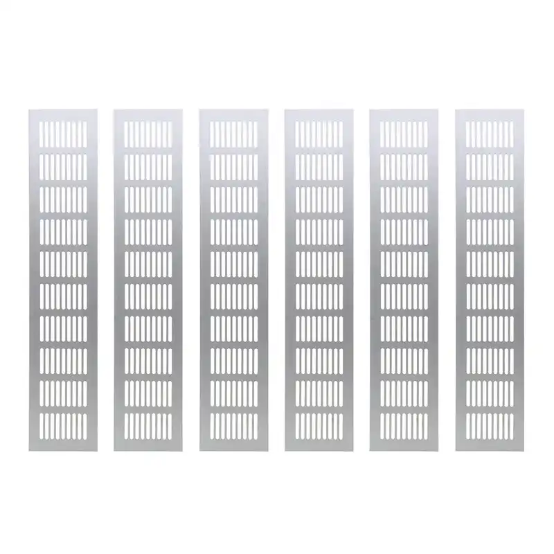 1 3 6pc Bathroom Door Air Vent Grille 4size Ventilation Cover