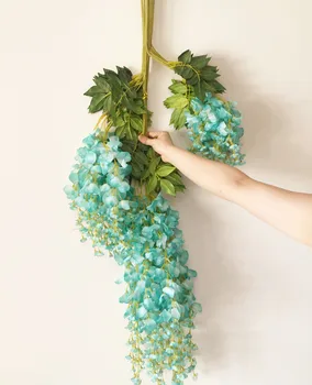 72pcs Wisterias Simulation Artificial Wisteria Flower Garlands 105CM/41.34" for Wedding Photography Christmas Home Decorations
72pcs Wisterias Simulation Artificial Wisteria Flower Garlands 105CM/41.34" for Wedding Photography Christmas Home Decorations