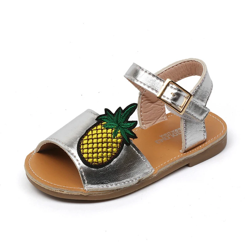 Summer girls sandals kids beach shoes children fashion shoes baby flats shoes for toddler embroidery pineapple PU 1 to 5 yrs
Summer girls sandals kids beach shoes children fashion shoes baby flats shoes for toddler embroidery pineapple PU 1 to 5 yrs