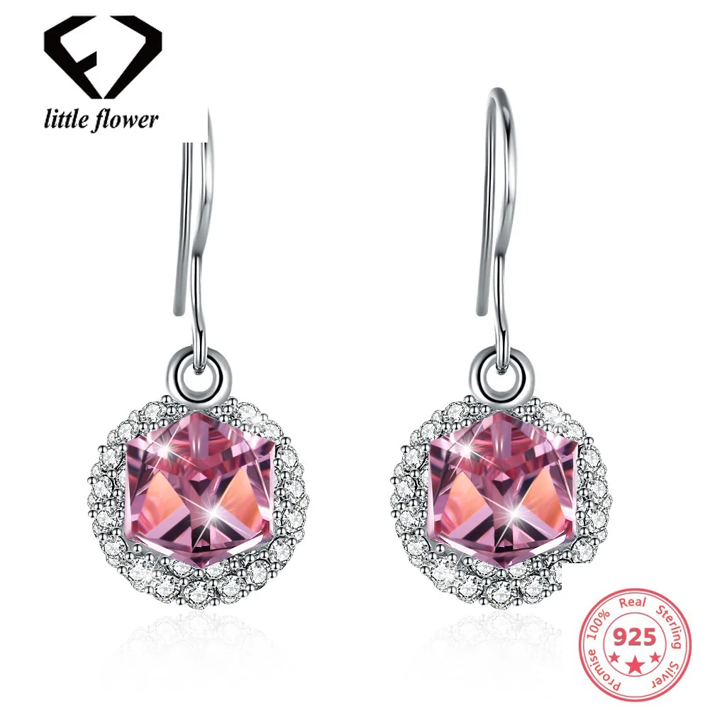 Rose Gold Austria Crystal Geometric Type Drop earring European and American Fashion Silver 925 Zircon for Women Gold Plate Color
Rose Gold Austria Crystal Geometric Type Drop earring European and American Fashion Silver 925 Zircon for Women Gold Plate Color