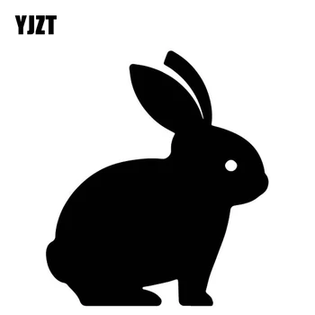 YJZT 13.3CM*15.5CM Rabbit Lovely Decor Car Stickers Car Trunk Accessories Vinyl Decal Black/Silver C4-2061
YJZT 13.3CM*15.5CM Rabbit Lovely Decor Car Stickers Car Trunk Accessories Vinyl Decal Black/Silver C4-2061