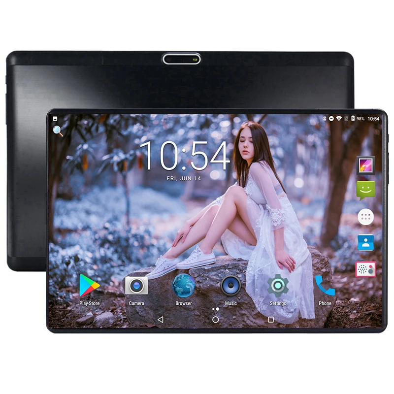 10 inch tablet PC 3G 4G Android 8.0 Octa Core Ram 4GB Rom 64GB WiFi GPS 10.1 tablet IPS S119 Dual SIM GPS Bluetooth Phone call
10 inch tablet PC 3G 4G Android 8.0 Octa Core Ram 4GB Rom 64GB WiFi GPS 10.1 tablet IPS S119 Dual SIM GPS Bluetooth Phone call