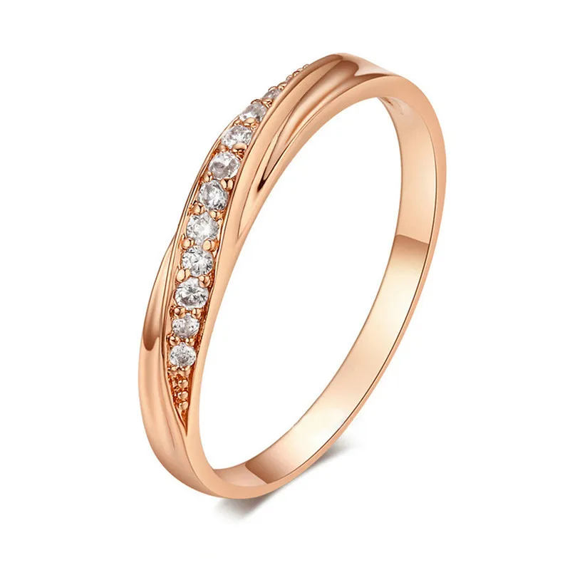 Women Rings Simple Wedding Ring Of High Grade Zircon Ring Anillos Acero Inoxidable Mujer Bague Femme
Women Rings Simple Wedding Ring Of High Grade Zircon Ring Anillos Acero Inoxidable Mujer Bague Femme