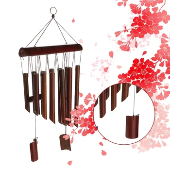 Creative Garden Yard Vintage Hanging Large Wind Chime Tube Decor Home Lovely Cute Pendant Wind Chimes Balcony Handmade Bamboo
Creative Garden Yard Vintage Hanging Large Wind Chime Tube Decor Home Lovely Cute Pendant Wind Chimes Balcony Handmade Bamboo