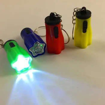 1PC Plum Blossom Shape Hand Torch Portable Keyring Mini Super Bright Plastic LED Flashlight Button Cell Powered (Random Color)
1PC Plum Blossom Shape Hand Torch Portable Keyring Mini Super Bright Plastic LED Flashlight Button Cell Powered (Random Color)