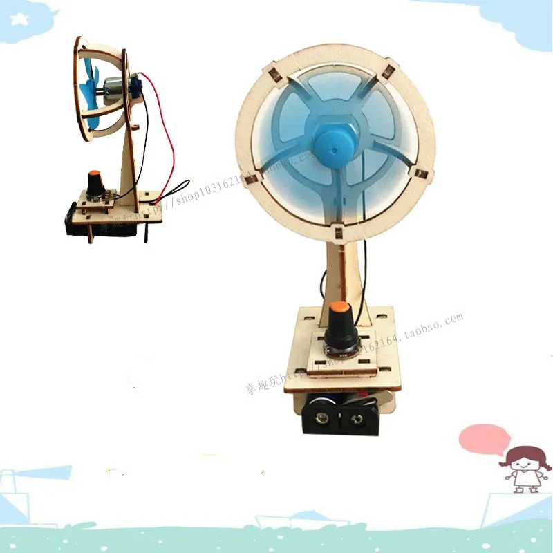 DIY Electric Fan Robot Kit Physics Scientific Experiment Set Creative Inventions Assemble Model Building Kits Wooden Toy Kids
DIY Electric Fan Robot Kit Physics Scientific Experiment Set Creative Inventions Assemble Model Building Kits Wooden Toy Kids