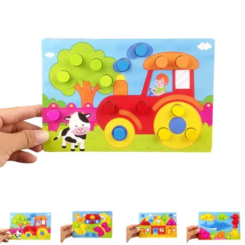 Wooden puzzle toy Educational Developmental Baby Kids Training toys for children animal puzzles Jigsaw Puzzle Enfant ChildrenToy
Wooden puzzle toy Educational Developmental Baby Kids Training toys for children animal puzzles Jigsaw Puzzle Enfant ChildrenToy