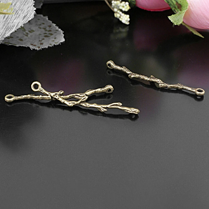 (26671-2)40PCS 41x5MM Antique Bronze Zinc Alloy Tree Branches Connect Charms Diy Jewelry Findings Accessories Wholesale
(26671-2)40PCS 41x5MM Antique Bronze Zinc Alloy Tree Branches Connect Charms Diy Jewelry Findings Accessories Wholesale