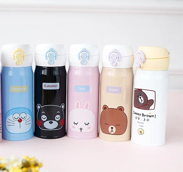 350ml/500ml Cartoon Cat Stainless Steel Vacuum Flask Water Bottle Tumbler Mug Thermos For Children
350ml/500ml Cartoon Cat Stainless Steel Vacuum Flask Water Bottle Tumbler Mug Thermos For Children