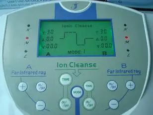 Dual Detox Machine Ion Cleanse Ionic Detox Foot Spa Machine Footbath With FIR Belt Ion Detox Foot Bath Massage 1pcs By DHL B02