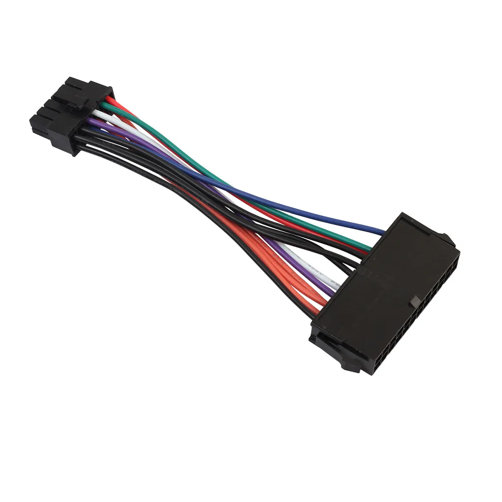 High Quality Power Cable ATX 24 Pin to 12 Pin Power Supply Cable 24p to 12p Cord For Acer Q87H3-AM 18AWG Wire Black 15CM L0318
High Quality Power Cable ATX 24 Pin to 12 Pin Power Supply Cable 24p to 12p Cord For Acer Q87H3-AM 18AWG Wire Black 15CM L0318