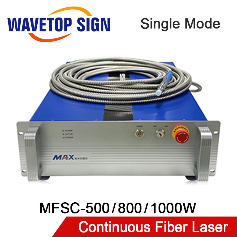 MAX Single-mode Continuous Fiber Lasers MFSC-500W 800W 1000W 1500W 2000W use for Fiber Laser Marking Machine
MAX Single-mode Continuous Fiber Lasers MFSC-500W 800W 1000W 1500W 2000W use for Fiber Laser Marking Machine