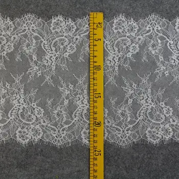 LFY new style 10 PCS 24 cm 3 meters long eyesh edge fashion designer couture dress bride maid dress lace trimming
LFY new style 10 PCS 24 cm 3 meters long eyesh edge fashion designer couture dress bride maid dress lace trimming