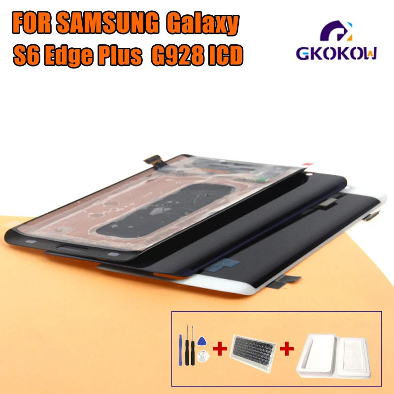 AMOLED 5.7'' LCD with frame for SAMSUNG Galaxy s6 edge plus Display G928 G928F Touch Screen Digitizer Assembly
AMOLED 5.7'' LCD with frame for SAMSUNG Galaxy s6 edge plus Display G928 G928F Touch Screen Digitizer Assembly