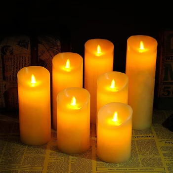 8pcs Different Height D8CM Emulational Flame LED Light Smokeless Electronic Candles For Event Wedding Night Party Xmas Holiday
8pcs Different Height D8CM Emulational Flame LED Light Smokeless Electronic Candles For Event Wedding Night Party Xmas Holiday
