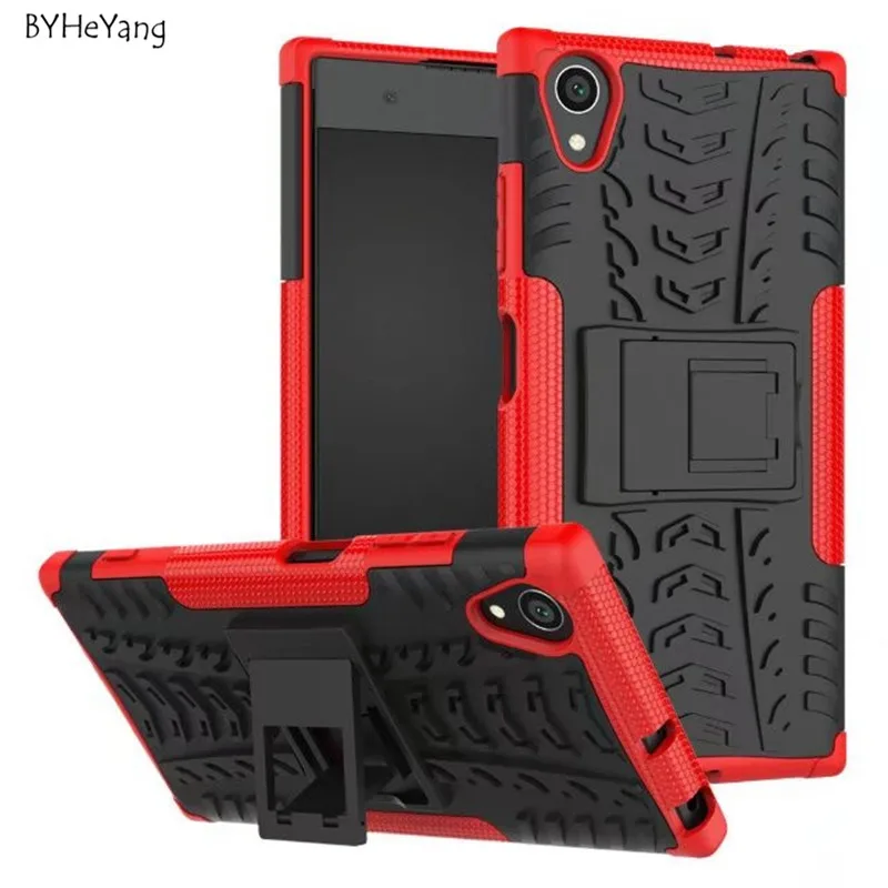 BYHeYang Cover For Sony Xperia XA1 Plus G3412 G3421 G3423 G3416 Case TPU & PC Silicone Dual Armor Back Cover with Stand Holder
BYHeYang Cover For Sony Xperia XA1 Plus G3412 G3421 G3423 G3416 Case TPU & PC Silicone Dual Armor Back Cover with Stand Holder