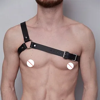 men Leather Harness belt Sexy Punk Faux Leather Adjustable Body Chest Harness Body Bondage New Black Belt leather Suspenders
men Leather Harness belt Sexy Punk Faux Leather Adjustable Body Chest Harness Body Bondage New Black Belt leather Suspenders