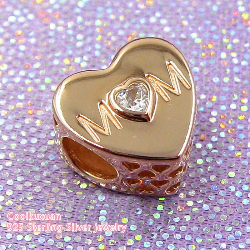 2019 Mother's Day 925 Sterling Silver Mother Heart, Rose & Clear CZ Charm Beads Fit Original Pandora Charms Bracelet jewelry
2019 Mother's Day 925 Sterling Silver Mother Heart, Rose & Clear CZ Charm Beads Fit Original Pandora Charms Bracelet jewelry