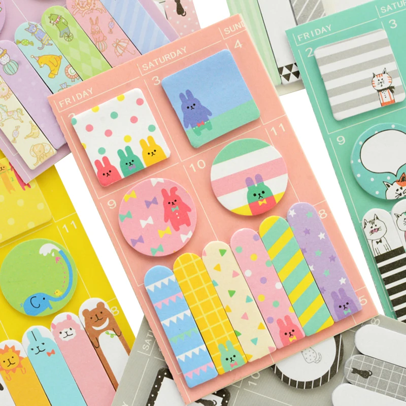 20packs /lot Lovely Cartoon Animal Week Plan Memo Pad Self-Adhesive N Times Sticky Notes Office School Supplie Wholesale
20packs /lot Lovely Cartoon Animal Week Plan Memo Pad Self-Adhesive N Times Sticky Notes Office School Supplie Wholesale