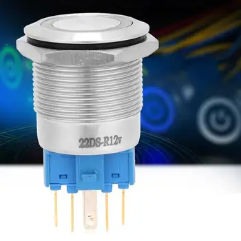 20Pcs 22mm rocker switch Self-locking Type Flat Ring Head with Light Stainless Steel push botton switch
20Pcs 22mm rocker switch Self-locking Type Flat Ring Head with Light Stainless Steel push botton switch