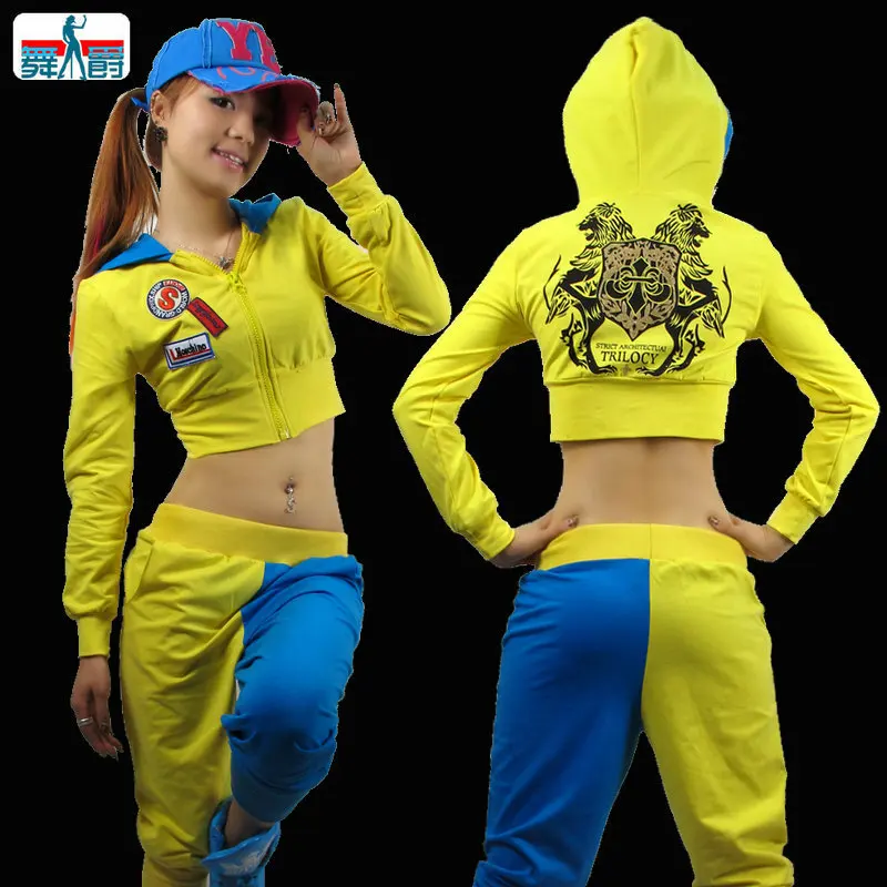 New Fashion dance hip hop short top sweatshirt female Jazz costume neon performance wear Sexy costumes coat
New Fashion dance hip hop short top sweatshirt female Jazz costume neon performance wear Sexy costumes coat
