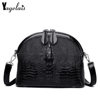 2019 Fashion Women Crocodile Pattern High Quality Genuine Leather Women's Bags Ladies Messenger Shell Shape Bag Female Shoulder
2019 Fashion Women Crocodile Pattern High Quality Genuine Leather Women's Bags Ladies Messenger Shell Shape Bag Female Shoulder