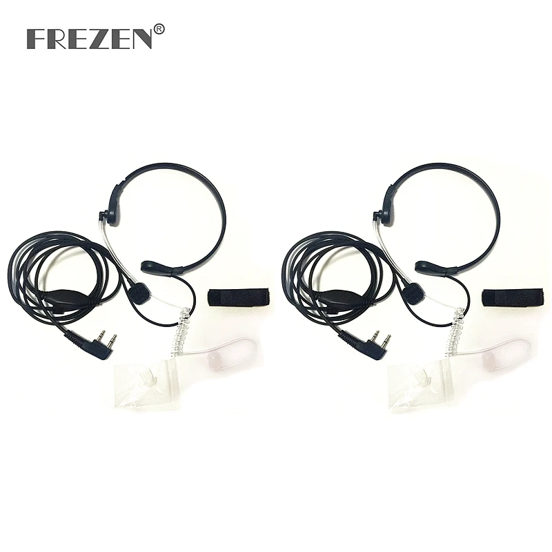 2-PCS Throat Microphone Mic PTT Laryngofon Air Tube Headset Earpiece For Baofeng Walkie Talkie CB Radio UV-5R UV B5 GT-3TP UV-5X
2-PCS Throat Microphone Mic PTT Laryngofon Air Tube Headset Earpiece For Baofeng Walkie Talkie CB Radio UV-5R UV B5 GT-3TP UV-5X