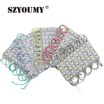 SZYOUMY Free Shipping LED Module SMD 5050 IP65 Waterproof 6 Leds LED Modules For Sign Letters LED Back Light 1.5W DC 12V
SZYOUMY Free Shipping LED Module SMD 5050 IP65 Waterproof 6 Leds LED Modules For Sign Letters LED Back Light 1.5W DC 12V
