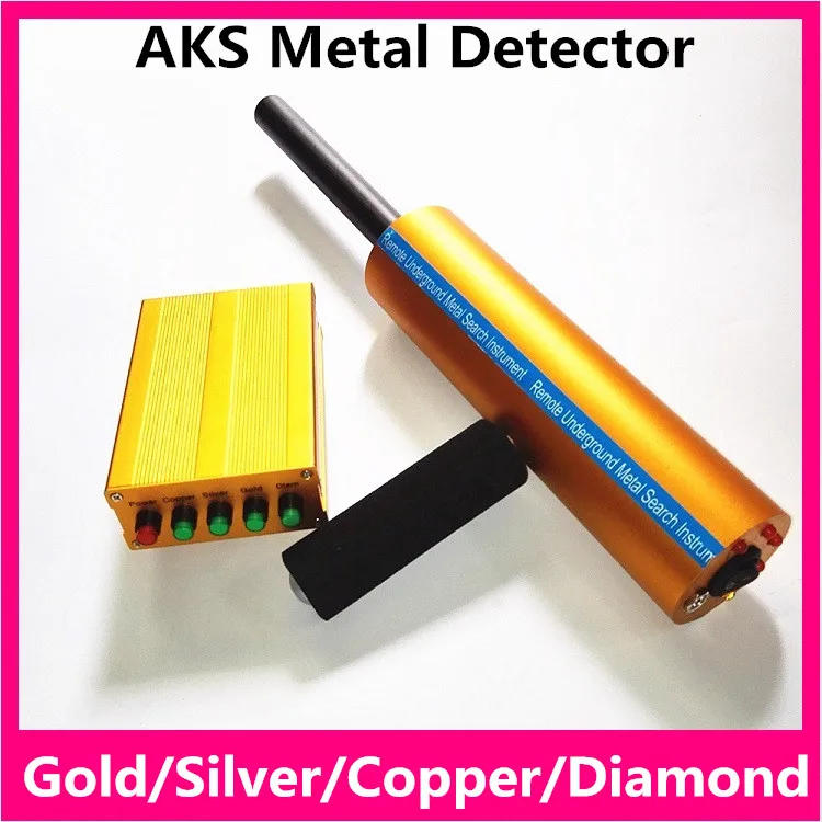 Image High Quality AKS underground Gold Detector Long Range Gold Diamond Detector AKS 3D Metal Detector Gold Digger