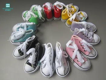 7.5cm fashion canvas shoes sports shoes for dolls fits 1/3 1/4 bjd dolls and 16 inch salon Doll accessories
7.5cm fashion canvas shoes sports shoes for dolls fits 1/3 1/4 bjd dolls and 16 inch salon Doll accessories