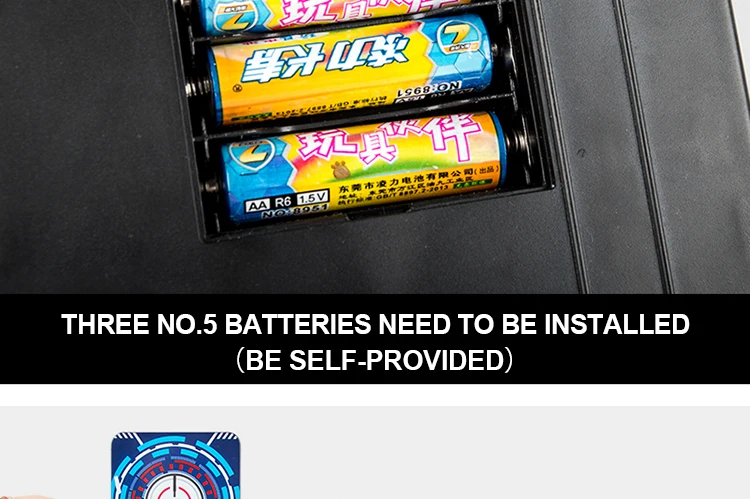 Intelligent Auto-Reset Electronic Scoring Target for Nerf N-Strike Elite/Mega/Rival Series Light Sound Scoring Target