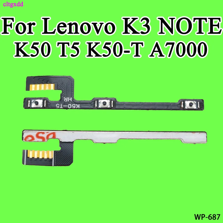 cltgxdd Replacement Power ON OFF Volume Button Switch Connector Flex Cable For Lenovo A7000 K3 NOTE K50 T5 K50-T
cltgxdd Replacement Power ON OFF Volume Button Switch Connector Flex Cable For Lenovo A7000 K3 NOTE K50 T5 K50-T
