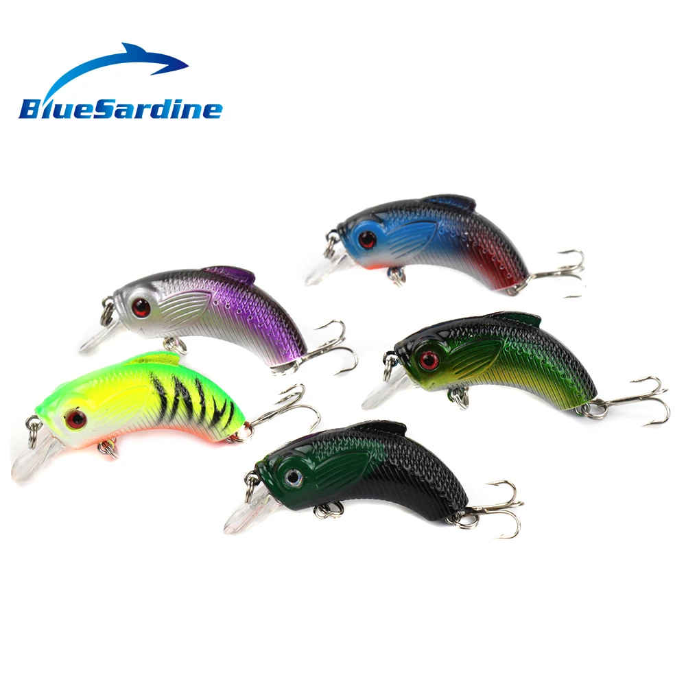 BlueSardine New 5PCS 8.6G 7CM Crankbaits Fishing Lures Hard Bait Crank Plastic Fish Lure Fishing Tackle
BlueSardine New 5PCS 8.6G 7CM Crankbaits Fishing Lures Hard Bait Crank Plastic Fish Lure Fishing Tackle