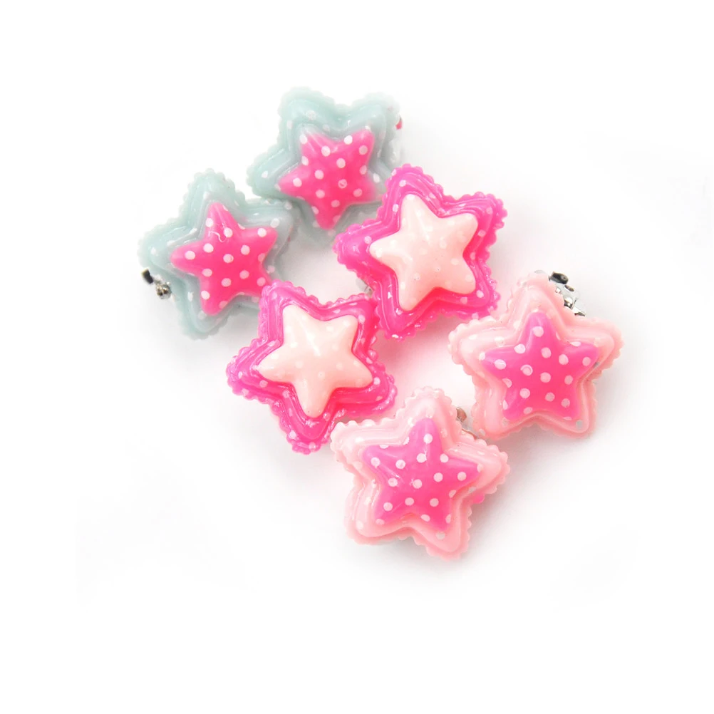 1Pair Kids lovely Star style Ear clip style earring soft cushion Invisible ear hanging ear clip no Piercing earring
1Pair Kids lovely Star style Ear clip style earring soft cushion Invisible ear hanging ear clip no Piercing earring
