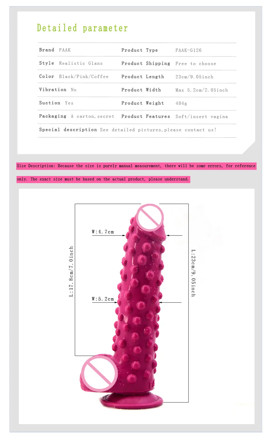 Imitate Animal Sea Cucumber Design Silicone Dildo With Highly Simulated Realistic Testis&Glan Sex Toy For Woman Suction Cup