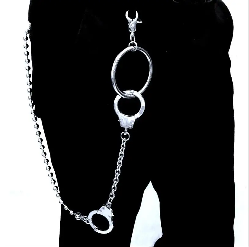 80cm Vintage Hot Chain Rock Punk Trousers Hipster Pant Jean Keychain Ring Clip Keyring HipHop Belt Chain Accessories Unisex
80cm Vintage Hot Chain Rock Punk Trousers Hipster Pant Jean Keychain Ring Clip Keyring HipHop Belt Chain Accessories Unisex