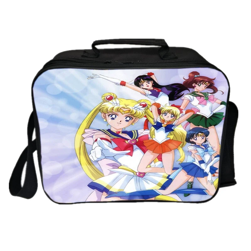 New Sailor Moon Lunch Bag Functional Student Cooler Box Insulation Bag Fashion Worker Fresh Ice Pack Daily School Food Storage
New Sailor Moon Lunch Bag Functional Student Cooler Box Insulation Bag Fashion Worker Fresh Ice Pack Daily School Food Storage