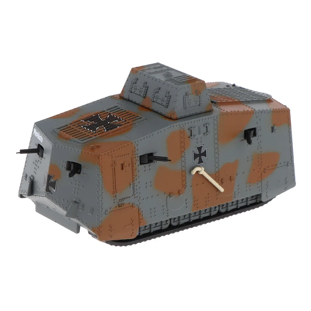 1:72 German A7V Main Battle Tank Heavy Panzer Model Army Armored Vehicle Model Collectibles Playset Home Decor
1:72 German A7V Main Battle Tank Heavy Panzer Model Army Armored Vehicle Model Collectibles Playset Home Decor
