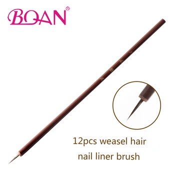 Wholesale 12pcs/bag Weasel Hair Nail Brush Bamboo Handle Brush Nail Art Painting Nail Art Brushes
Wholesale 12pcs/bag Weasel Hair Nail Brush Bamboo Handle Brush Nail Art Painting Nail Art Brushes
