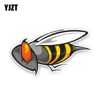 YJZT 12.9CM7.5CM Interesting Lovely Cartoon Hornets Colored PVC Car Sticker Decoration Graphic C1-5242
YJZT 12.9CM7.5CM Interesting Lovely Cartoon Hornets Colored PVC Car Sticker Decoration Graphic C1-5242