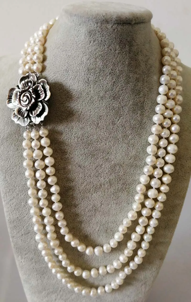freshwater pearl white near round 22-27inch 8-9mm necklace black shell flower clasp FPPJ wholesale beads nature
freshwater pearl white near round 22-27inch 8-9mm necklace black shell flower clasp FPPJ wholesale beads nature